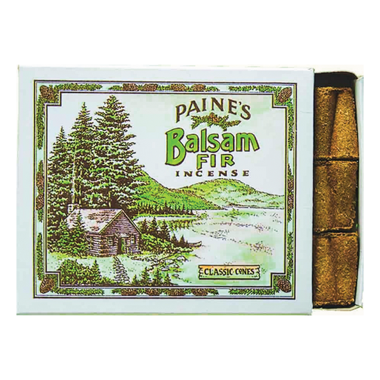 Paine's Balsam Incense Cones & Holder